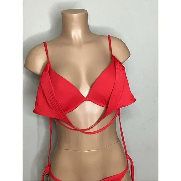 New. SEAFOLLY red bikini. USA 8. Retails $169